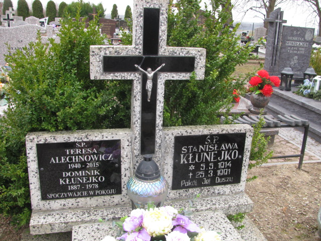 Teresa Alechnowicz 1940 Świeszyno - Grobonet - Wyszukiwarka osób pochowanych