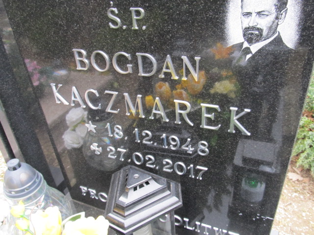 Bogdan Kaczmarek 1948 Świeszyno - Grobonet - Wyszukiwarka osób pochowanych
