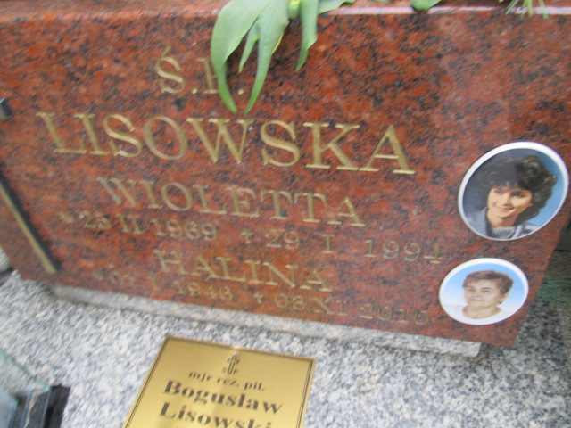 Wioletta Lisowska 1969 Świeszyno - Grobonet - Wyszukiwarka osób pochowanych